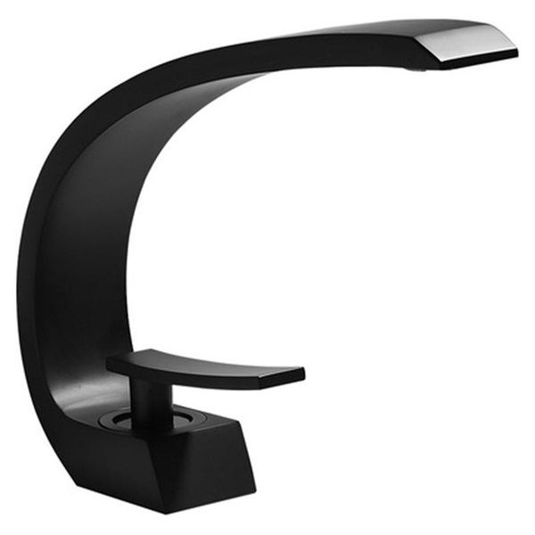 bathroom sink faucets modern basin faucet, single handle and cold water waterfall black
bathroom sink faucets modern basin faucet, single handle and cold water waterfall black