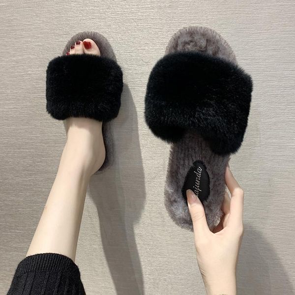 slippers women winter indoor fuzzy fashion warm shoes woman slip on flats female furry slides comfortable home non-slip, Black
slippers women winter indoor fuzzy fashion warm shoes woman slip on flats female furry slides comfortable home non-slip, Black