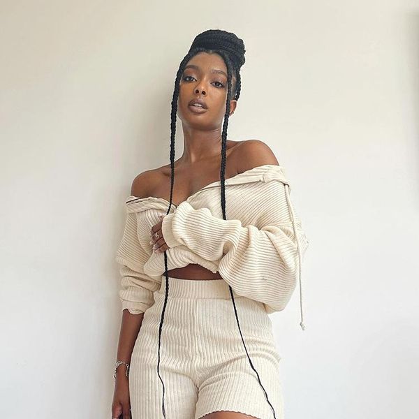 women's tracksuits autumn 2pcs women sports casual clothes set ladies loose-fitting solid color v-neck y2k hoodies jacket high waist sh, Gray
women's tracksuits autumn 2pcs women sports casual clothes set ladies loose-fitting solid color v-neck y2k hoodies jacket high waist sh, Gray