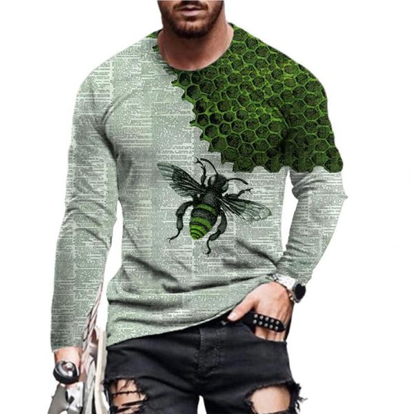 men's t-shirts 2021 european and american summer hip-hop 3d t-shirt cartoon printing bee long-sleeved casual fashion sports drop, White;black
men's t-shirts 2021 european and american summer hip-hop 3d t-shirt cartoon printing bee long-sleeved casual fashion sports drop, White;black