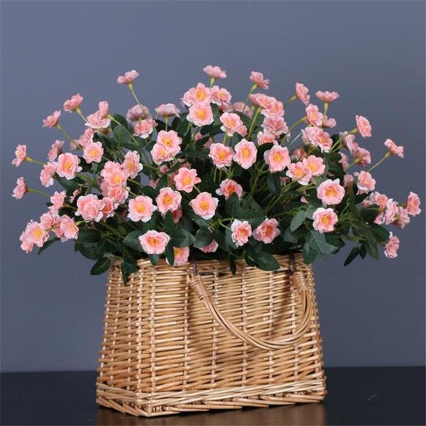 decorative flowers & wreaths 7pcs fake mini rose 14.17" length simulation rosa for wedding home artificial 7 colors available
decorative flowers & wreaths 7pcs fake mini rose 14.17" length simulation rosa for wedding home artificial 7 colors available