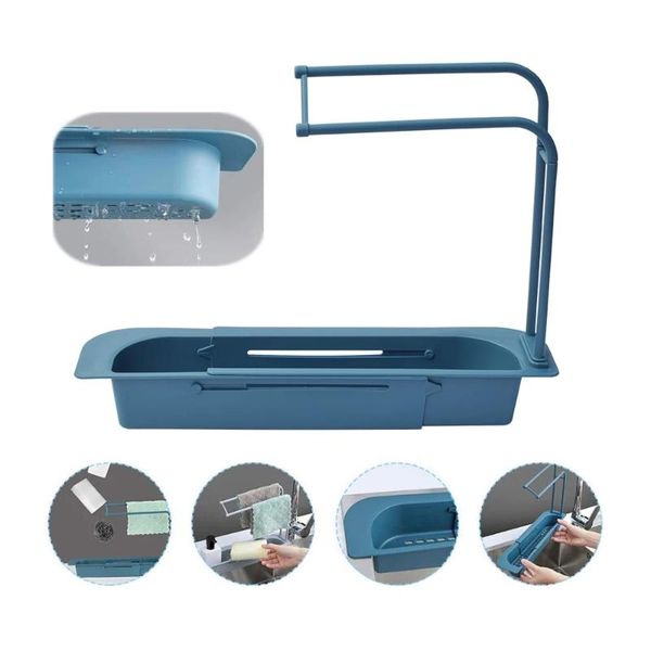 adjustable sink shelf kitchen gadgets sinks organizer drain rack soap sponge dish racktype storage basket & organization
adjustable sink shelf kitchen gadgets sinks organizer drain rack soap sponge dish racktype storage basket & organization