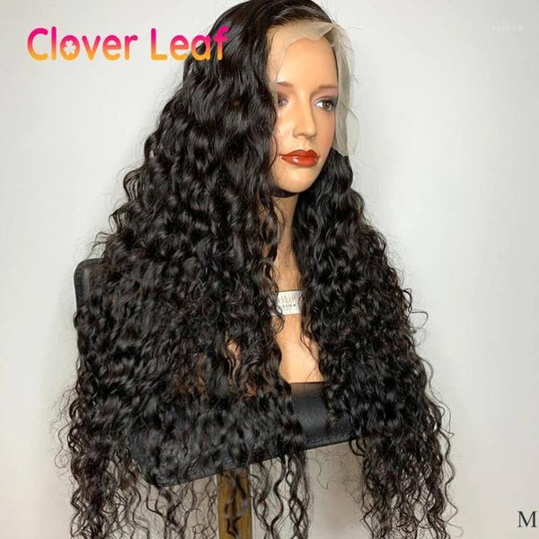 clover leaf water wave front wig 13x4 lace human hair remy 150% peruvian 360 pre plucked for black women1, Black;brown
clover leaf water wave front wig 13x4 lace human hair remy 150% peruvian 360 pre plucked for black women1, Black;brown