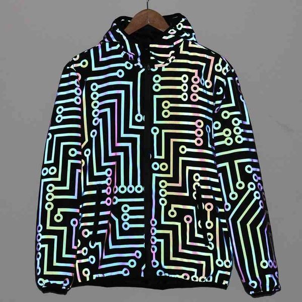 2021 new men's spring and autumn assault jacket color pattern reflective hooded jacket new, Black
2021 new men's spring and autumn assault jacket color pattern reflective hooded jacket new, Black