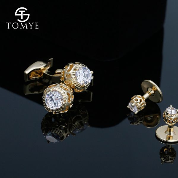 cufflinks for men tomye xk19s145 8 pcs luxury zircon shirt gold cuff links jewelry with box y1130, Silver
cufflinks for men tomye xk19s145 8 pcs luxury zircon shirt gold cuff links jewelry with box y1130, Silver