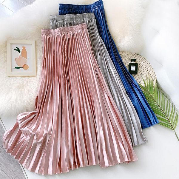 skirts wasteheart blue high waist pleated mesh mid-calf length skirt all-match clothing vintage gradient ramp, Black
skirts wasteheart blue high waist pleated mesh mid-calf length skirt all-match clothing vintage gradient ramp, Black