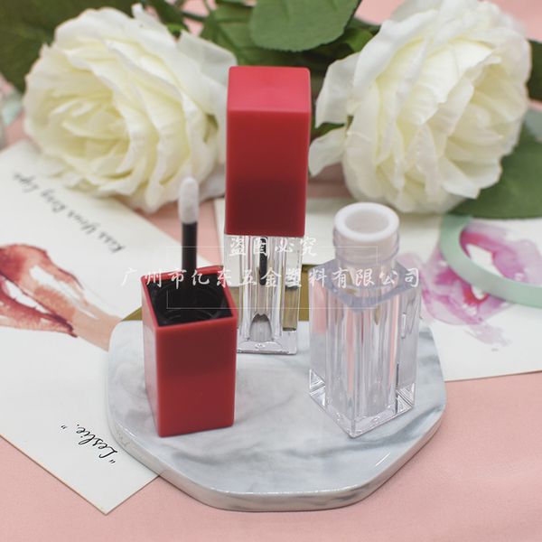 factory wholesale design customized high-end new style square lip gloss lip glaze plastic hollow tube packaging material
factory wholesale design customized high-end new style square lip gloss lip glaze plastic hollow tube packaging material
