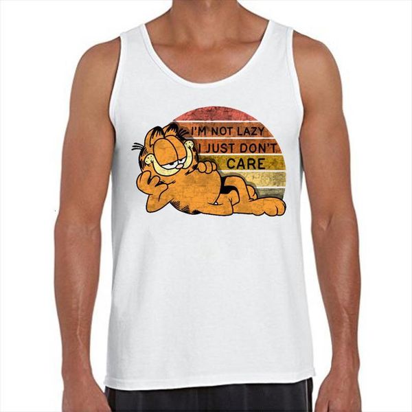garfield men tank funny retro printed vest sleeveless tee cool o neck, White;black
garfield men tank funny retro printed vest sleeveless tee cool o neck, White;black