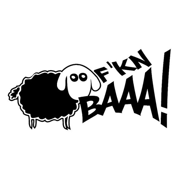 17*8.5cm fkn baa sheep car stickers stock farmers vinyl sticker jdm decal funny 4x4 country car styling
17*8.5cm fkn baa sheep car stickers stock farmers vinyl sticker jdm decal funny 4x4 country car styling