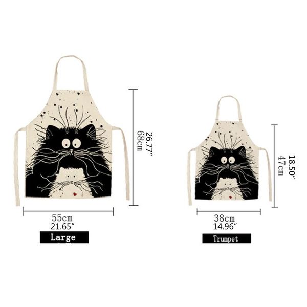 aprons 875a cute cartoon cat print kitchen apron cotton linen easy clean 10 styles s/l sizes
aprons 875a cute cartoon cat print kitchen apron cotton linen easy clean 10 styles s/l sizes
