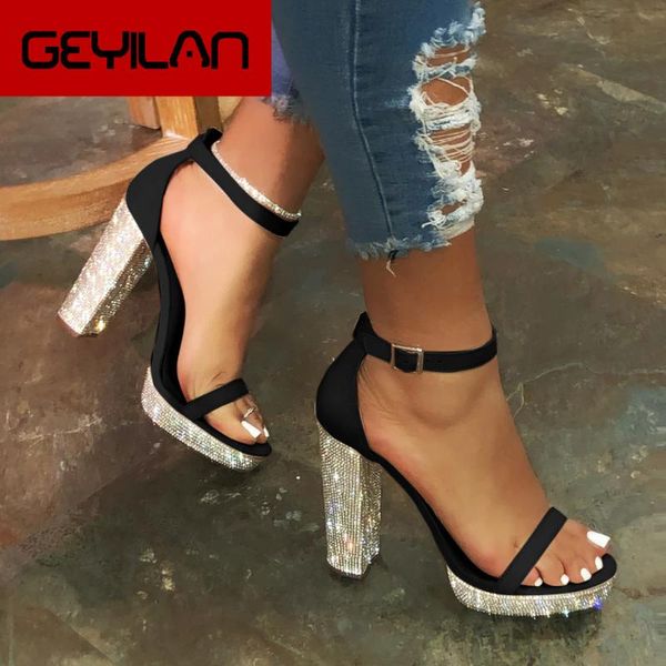woman stripper shoes luxury block heels sandals female bling crystal pleaser heel ladies club striptease, Black
woman stripper shoes luxury block heels sandals female bling crystal pleaser heel ladies club striptease, Black