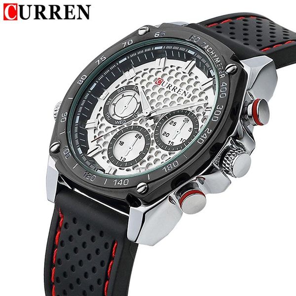 wristwatches 2021 curren military watch men quartz analog clock rubber strap man sports watches army relogios masculino, Slivery;brown
wristwatches 2021 curren military watch men quartz analog clock rubber strap man sports watches army relogios masculino, Slivery;brown