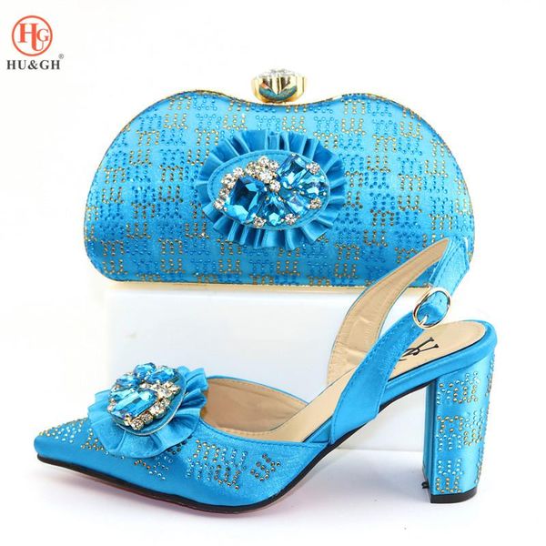 dress shoes arrival sky blue women high heels and a nice bag for party african wedding matching italy fashion, Black
dress shoes arrival sky blue women high heels and a nice bag for party african wedding matching italy fashion, Black