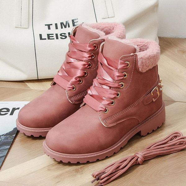 boots women snow warm furry flat ladies cotton shoes rivet lace up soft plush female footwear casual simple winter fashion, Black
boots women snow warm furry flat ladies cotton shoes rivet lace up soft plush female footwear casual simple winter fashion, Black