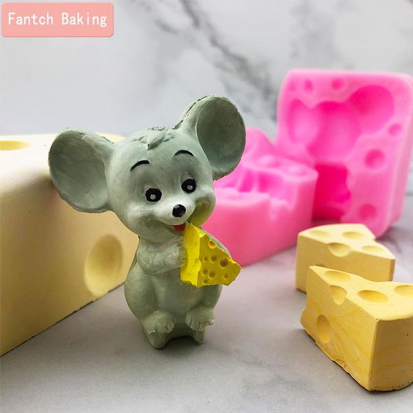baking moulds mouse shaped silicone soft candy mold cheese stereo 3d kitchen handmade soap cake decorating tool chocolate
baking moulds mouse shaped silicone soft candy mold cheese stereo 3d kitchen handmade soap cake decorating tool chocolate