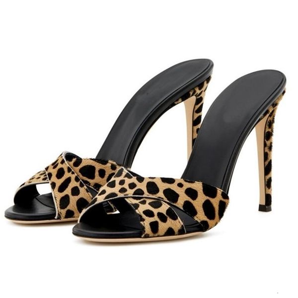 sandals female leopard summer skin horse from foot open jump fine leaps slipping in peep toe casual heel slippers evo6, Black
sandals female leopard summer skin horse from foot open jump fine leaps slipping in peep toe casual heel slippers evo6, Black