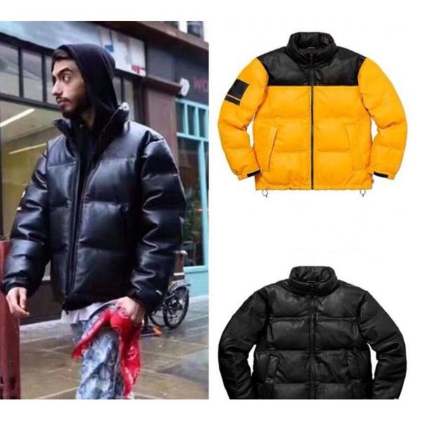 3mens down parkas high street couple embroidery warm jackets outerwear thickness winter leather coat, Black
3mens down parkas high street couple embroidery warm jackets outerwear thickness winter leather coat, Black