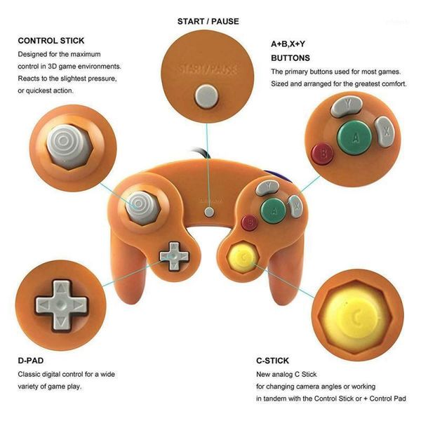 game controllers & joysticks suitable for ngc gc wired gamepad gamecube controller 4 open fire buttons joypad wii wiiu joystick1
game controllers & joysticks suitable for ngc gc wired gamepad gamecube controller 4 open fire buttons joypad wii wiiu joystick1