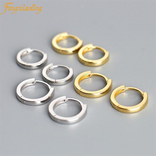 hoop & huggie 2021 fashion earrings 925 sterling silver simple circle for women geometric ear cuff charm jewelry, Golden;silver
hoop & huggie 2021 fashion earrings 925 sterling silver simple circle for women geometric ear cuff charm jewelry, Golden;silver