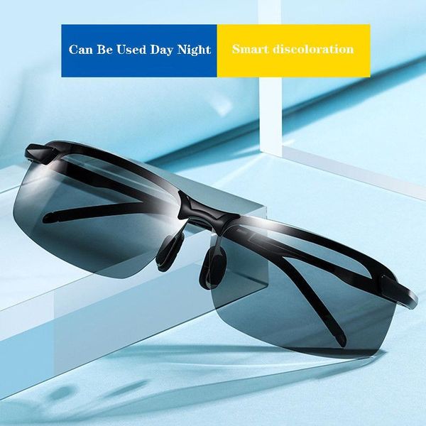 sunglasses xcyc classic men driving polarized color changing sports sunshade metal lightweight waterproof sun glasses uv400 a6, White;black
sunglasses xcyc classic men driving polarized color changing sports sunshade metal lightweight waterproof sun glasses uv400 a6, White;black