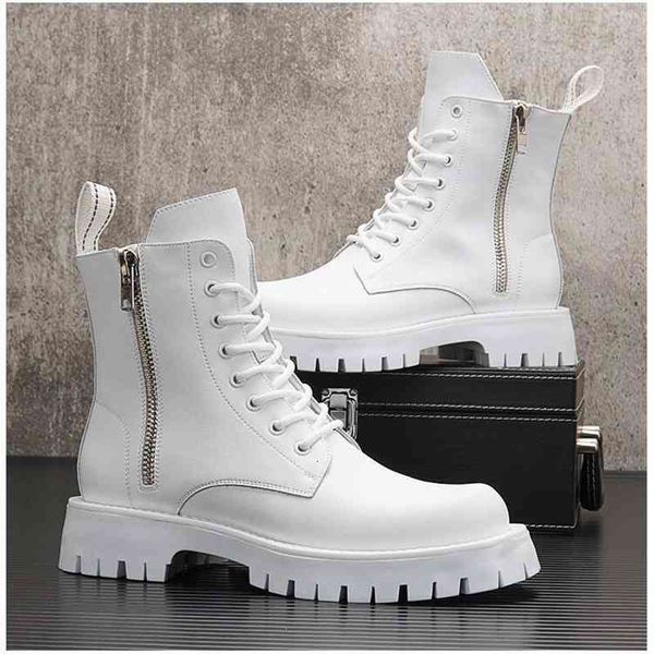 boots white men casual martin boots punk high motorcycle ankle height increasing shoes zapatillas hombre 7emd, Black
boots white men casual martin boots punk high motorcycle ankle height increasing shoes zapatillas hombre 7emd, Black
