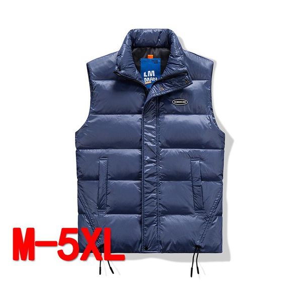 men's vests white duck down vest men winter thick warm sleeveless puffer solid parka jacket padded waistcoat, Black;white
men's vests white duck down vest men winter thick warm sleeveless puffer solid parka jacket padded waistcoat, Black;white