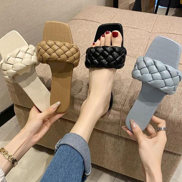 slippers big size 42 women open toe weave slides flats solid color ytmtloy indoor summer house zapatillas mujer casa sapatos, Black
slippers big size 42 women open toe weave slides flats solid color ytmtloy indoor summer house zapatillas mujer casa sapatos, Black