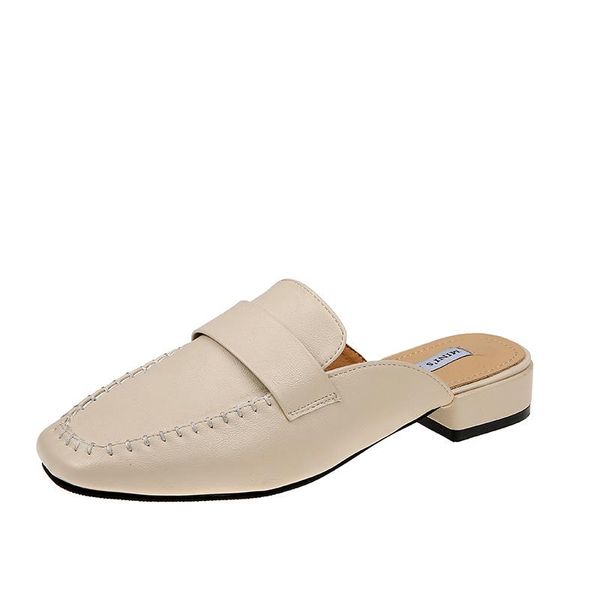 slippers fashion rivet ladies mules women shoes woman low heels female cover square toe elegant casual, Black
slippers fashion rivet ladies mules women shoes woman low heels female cover square toe elegant casual, Black