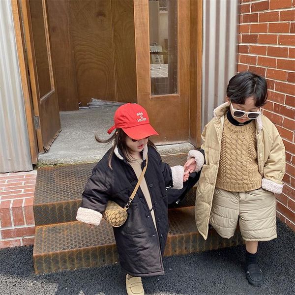 jackets girls boys coat jacket plus velvet thicken 2021 solid warm winter overcoat sport cotton kids children's clothes, Blue;gray
jackets girls boys coat jacket plus velvet thicken 2021 solid warm winter overcoat sport cotton kids children's clothes, Blue;gray