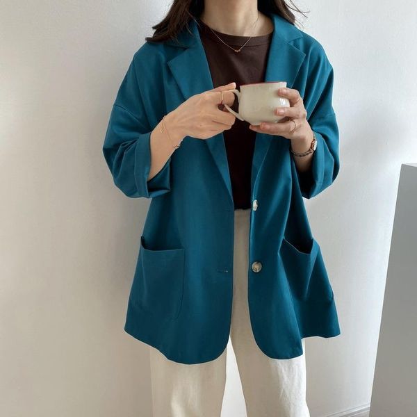 women's suits & blazers 2021 spring style long sleeve sun-resistant single breasted suit jacket jackets and coats office lady, White;black
women's suits & blazers 2021 spring style long sleeve sun-resistant single breasted suit jacket jackets and coats office lady, White;black
