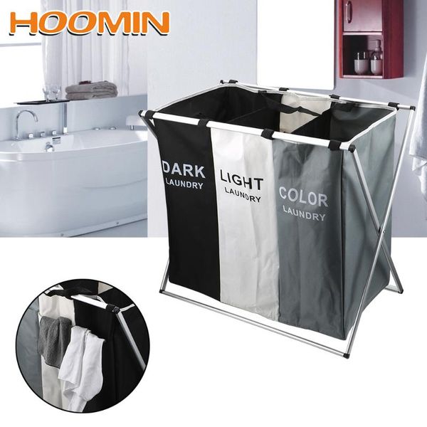 laundry bags hoomin dirty basket organizer sorter home hamper x-shape foldable large collapsible two/three grid
laundry bags hoomin dirty basket organizer sorter home hamper x-shape foldable large collapsible two/three grid