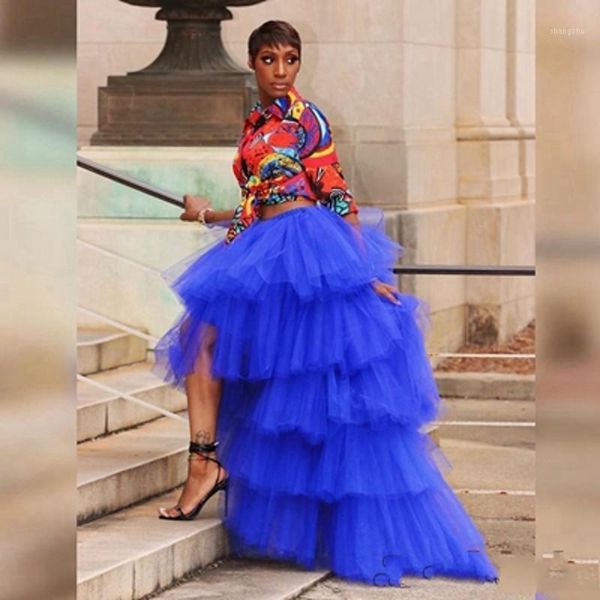 skirts hi low royal blue long high waist tiered tulle womens formal wear halloween mujer saias jupe custom made, Black
skirts hi low royal blue long high waist tiered tulle womens formal wear halloween mujer saias jupe custom made, Black