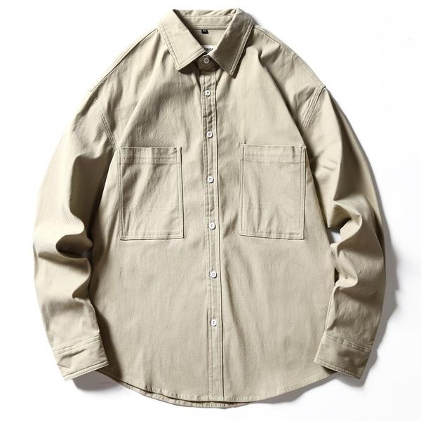men's casual shirts 4xl 5xl brand long sleeve shirt fashion solid color loose streetwear youth trend autumn khaki green black, White;black
men's casual shirts 4xl 5xl brand long sleeve shirt fashion solid color loose streetwear youth trend autumn khaki green black, White;black
