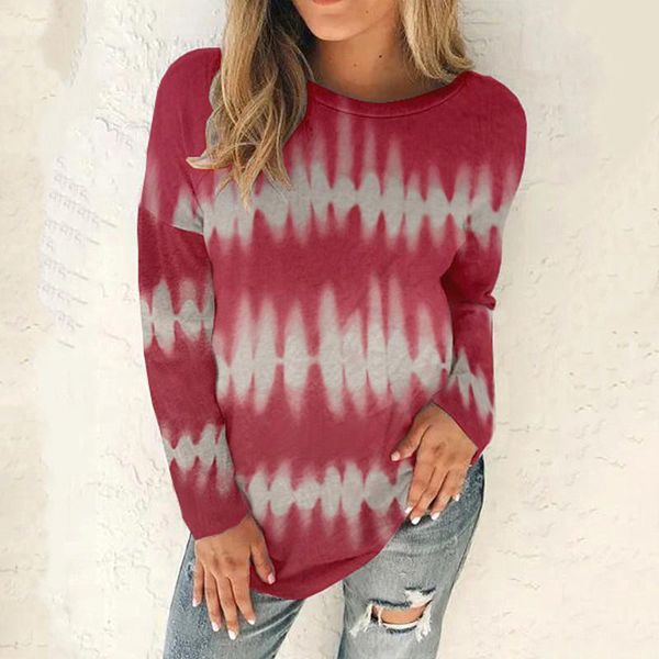 women's t-shirt 2021 spring fashion casual loose straight long-sleeved round neck printed t-shirts plus size s-5xl, White
women's t-shirt 2021 spring fashion casual loose straight long-sleeved round neck printed t-shirts plus size s-5xl, White