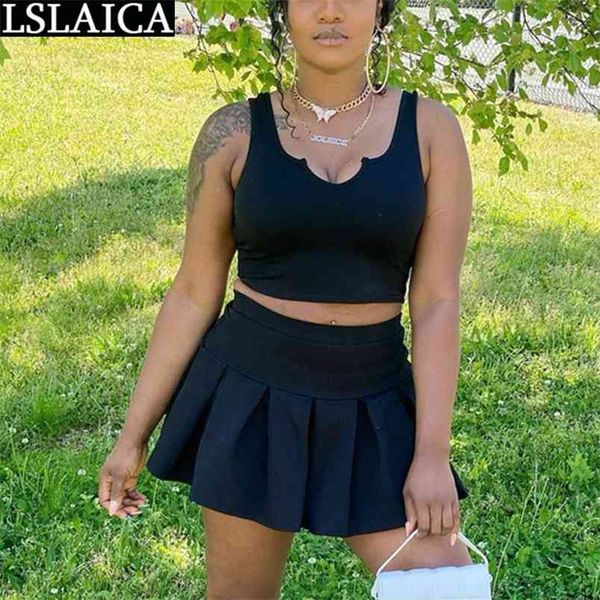 women's tracksuit set 2 pieces suspender short skirts solid color slim woman s summer elegant casual sport women 210515, White
women's tracksuit set 2 pieces suspender short skirts solid color slim woman s summer elegant casual sport women 210515, White