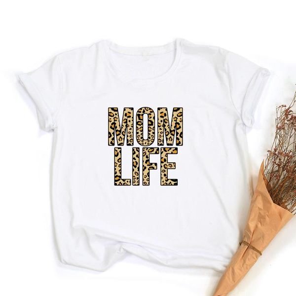 women's t-shirt mom life leopard print women summer black t-shirts harajuku tees female short sleeve round neck aesthetic vintage tshir, White
women's t-shirt mom life leopard print women summer black t-shirts harajuku tees female short sleeve round neck aesthetic vintage tshir, White