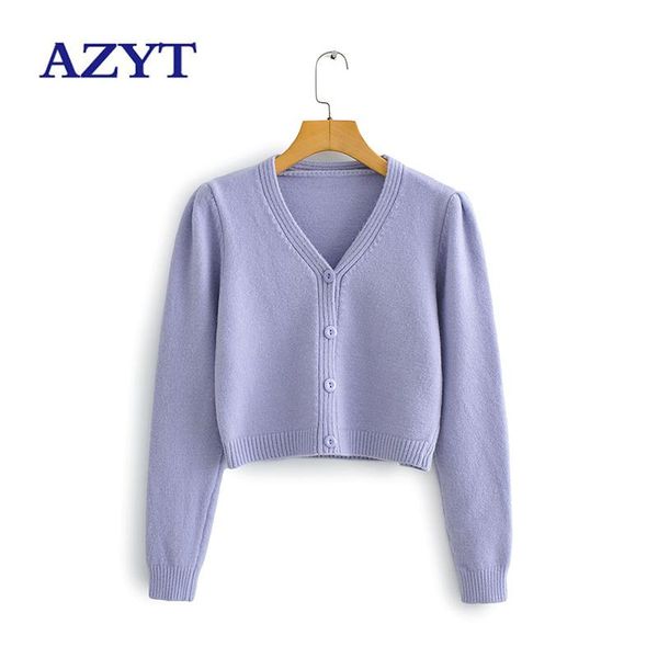 women's knits & tees azyt autumn short cardigan women sweater solid soft v neck knitted female jacket 2021 long sleeve pull femme, White
women's knits & tees azyt autumn short cardigan women sweater solid soft v neck knitted female jacket 2021 long sleeve pull femme, White