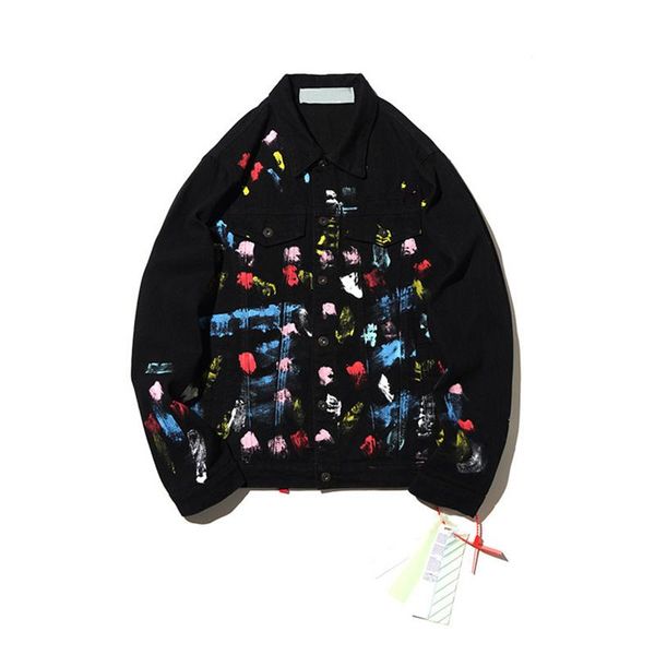 denim jacket men 2021 graffiti printed vintage rapper streetwear jeans hiphop style motorcycle casual bomber coat men's jackets, Black;brown
denim jacket men 2021 graffiti printed vintage rapper streetwear jeans hiphop style motorcycle casual bomber coat men's jackets, Black;brown