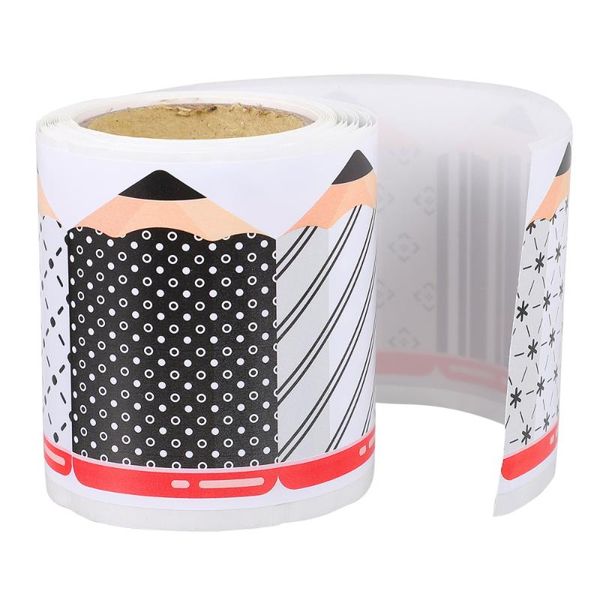 wall stickers 1 roll bulletin border trims sticker blackboard trim classroom decoration
wall stickers 1 roll bulletin border trims sticker blackboard trim classroom decoration