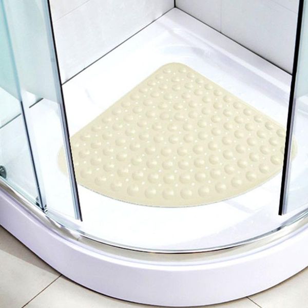 bath mats fan-shaped non-slip corner shower mat plastic sector pad bathroom floor rug footpad with suction cup drain holes
bath mats fan-shaped non-slip corner shower mat plastic sector pad bathroom floor rug footpad with suction cup drain holes