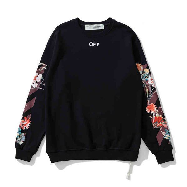 white 2021 off fashion brand autumn winter loose print plush round neck sweater for men and women flstyleer lovers, Black
white 2021 off fashion brand autumn winter loose print plush round neck sweater for men and women flstyleer lovers, Black