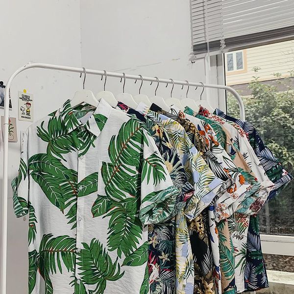 mens plus size clothes short sleeve shirts loose fit printed shirt beach for men holiday hawaiian men's casual, White;black
mens plus size clothes short sleeve shirts loose fit printed shirt beach for men holiday hawaiian men's casual, White;black
