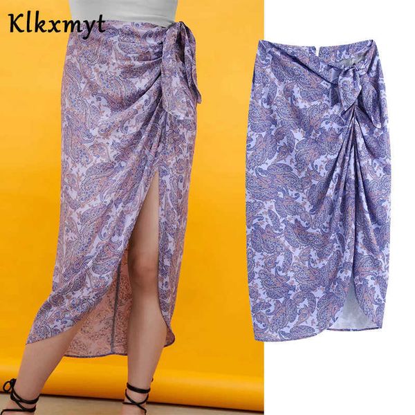 klkxmyt za skirt women purple elegant long fashion knot pleated vintage split high waist midi summer s 210527, Black
klkxmyt za skirt women purple elegant long fashion knot pleated vintage split high waist midi summer s 210527, Black