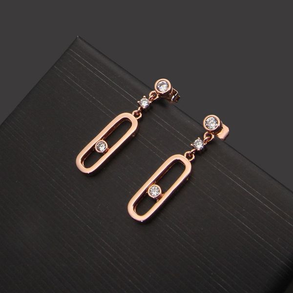 hoop one diamond slide stud earrings titanium steel crystal luxury jewelry for women, Golden;silver
hoop one diamond slide stud earrings titanium steel crystal luxury jewelry for women, Golden;silver
