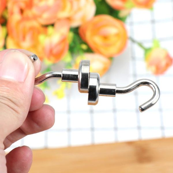 hooks & rails 8pcs super strong heavy duty ndfeb hook household magnetic for home kitchen (silver)
hooks & rails 8pcs super strong heavy duty ndfeb hook household magnetic for home kitchen (silver)
