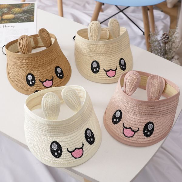 children's straw hat, beach rabbit's ear, duck tongue summer baby's sunscreen foldable knitting, Blue;gray
children's straw hat, beach rabbit's ear, duck tongue summer baby's sunscreen foldable knitting, Blue;gray