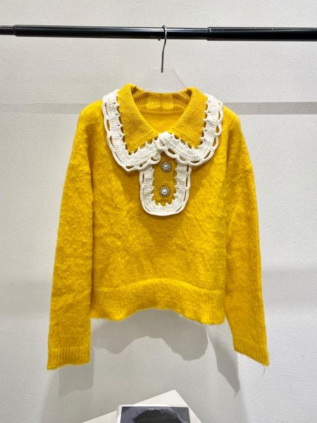 women's sweaters ladies 2021 fashion long-sleeved casual contrast color mohair wool sweater 1130, White;black
women's sweaters ladies 2021 fashion long-sleeved casual contrast color mohair wool sweater 1130, White;black