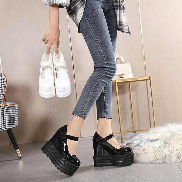 dress shoes japanese style platform mary janes heart strap block heel ladies footwear street sweet lolita cosplay, Black
dress shoes japanese style platform mary janes heart strap block heel ladies footwear street sweet lolita cosplay, Black