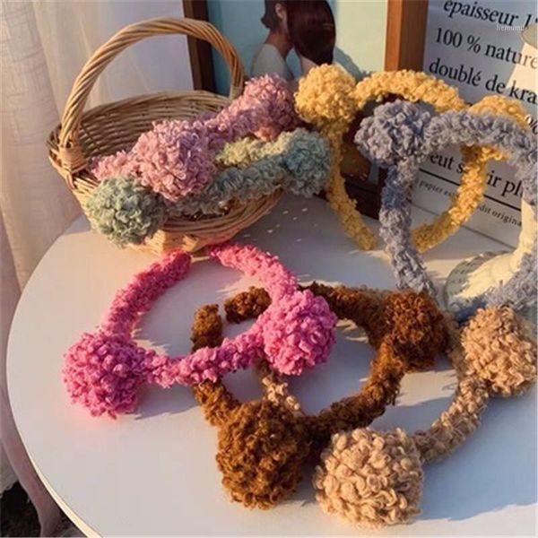 korean version of the bear headband simple and cute lamb hair wash face pressure accessories1
korean version of the bear headband simple and cute lamb hair wash face pressure accessories1
