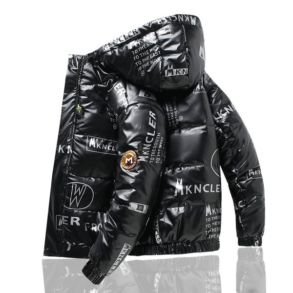 men's white casual fashion , windproof with shiny hoodie for young people, winter duck down et, Black
men's white casual fashion , windproof with shiny hoodie for young people, winter duck down et, Black